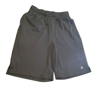 MTA Sport Mens Small Black Athletic Shorts Mesh Gym Training Performance Elastic